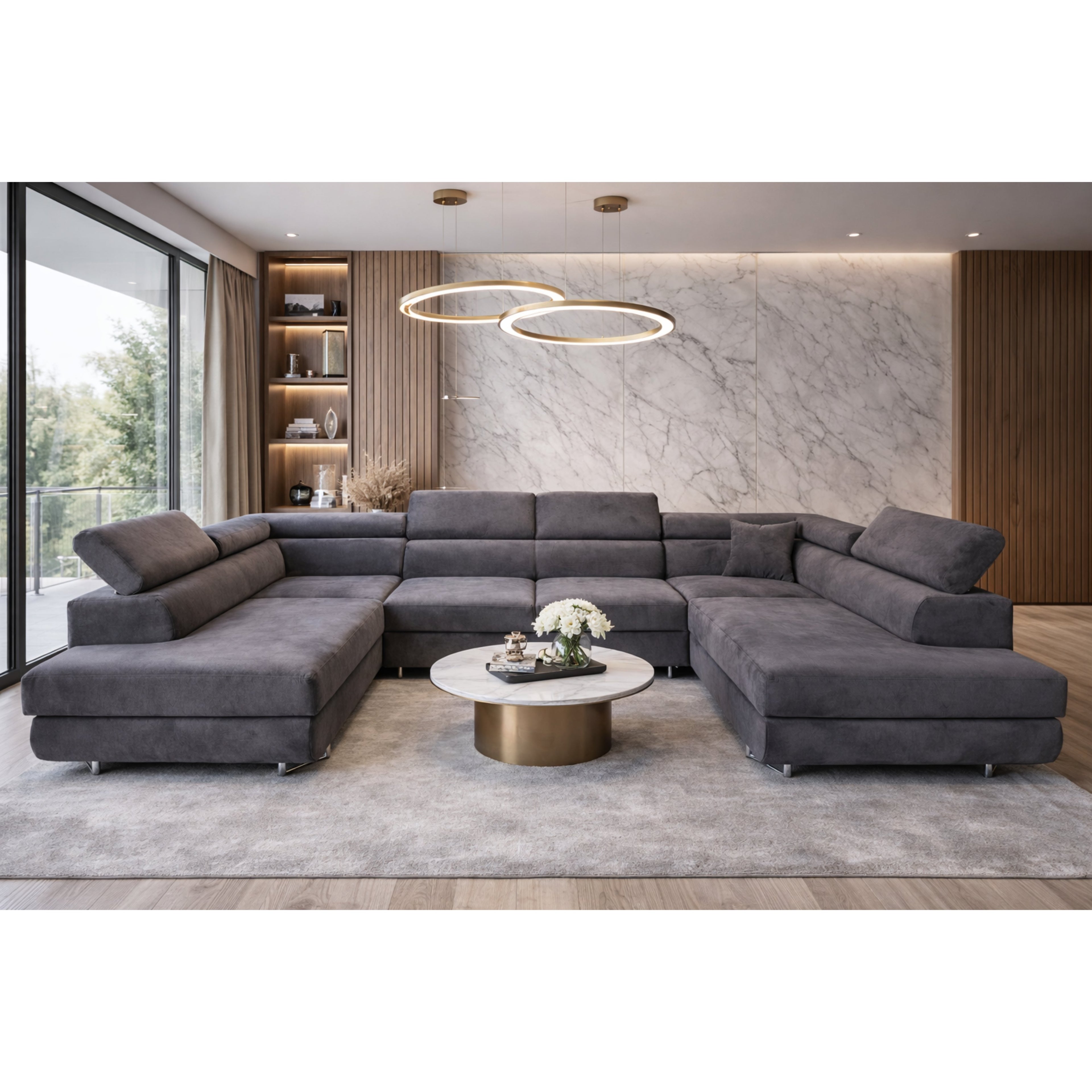 Narożnik panoramiczny Nordis U Lounge