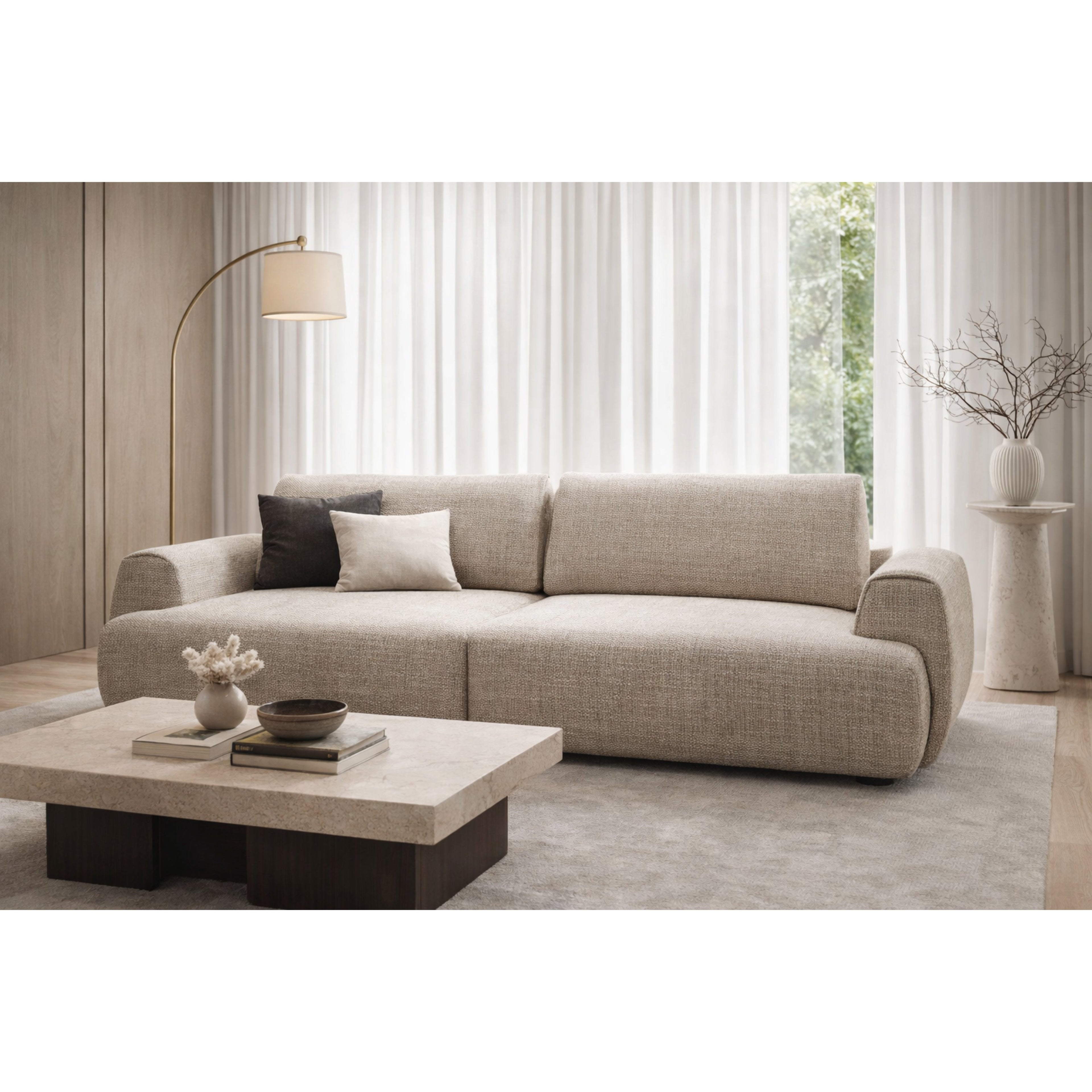 Sofa Sereno - Minimalistyczna forma i codzienny komfort
