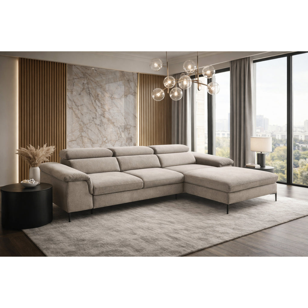 Narożnik Comfy M – kompaktowy komfort w eleganckiej formie