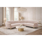 Narożnik Chesterfield Roselle Glam Corner