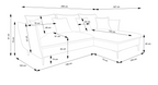 Narożnik Luvo – nowoczesny komfort i funkcjonalność