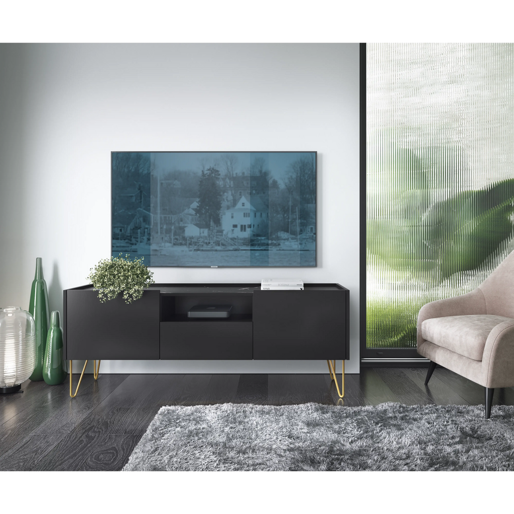 Szafka RTV-144 Czarna Harmony