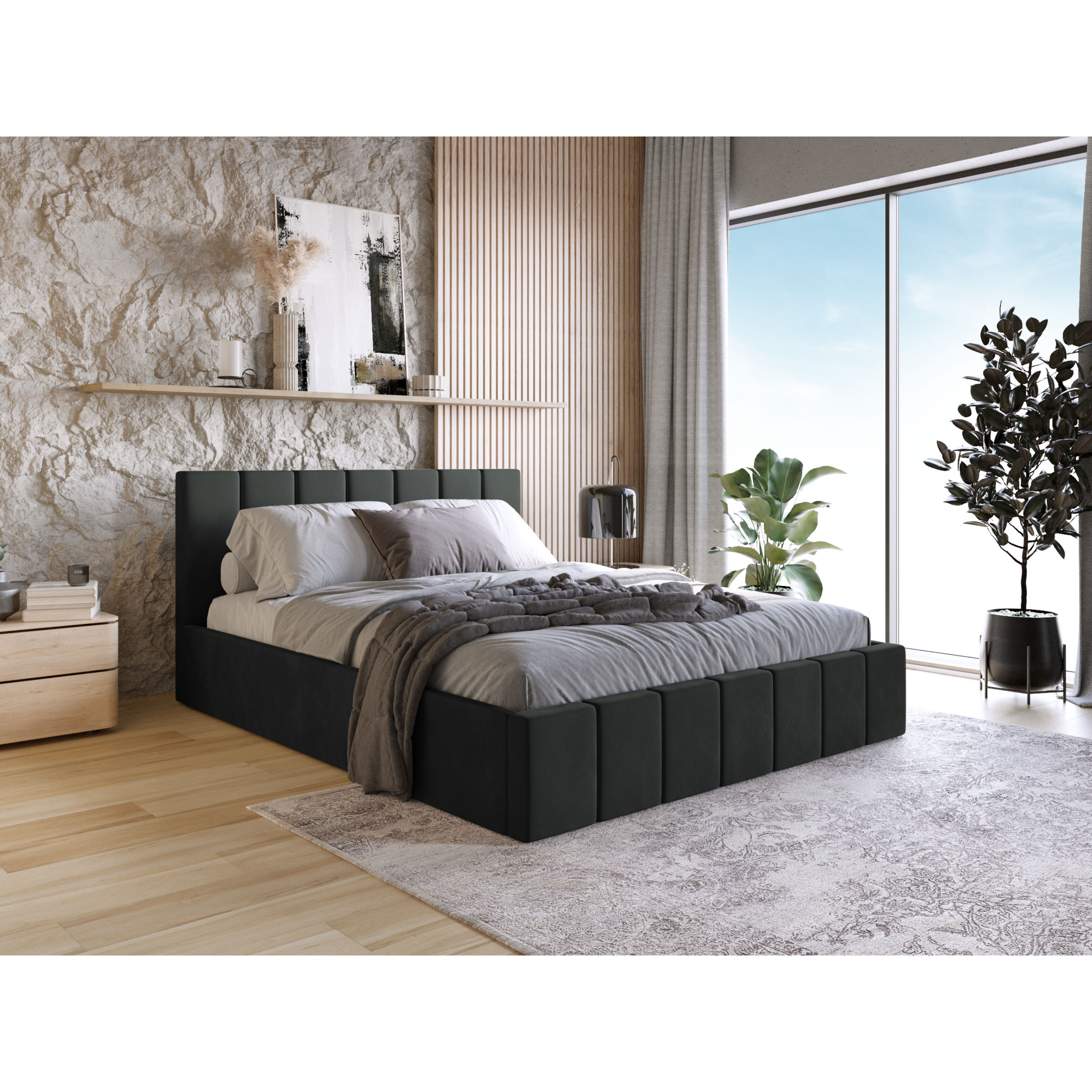 Łóżko tapicerowane LUNARO SOFTLINE