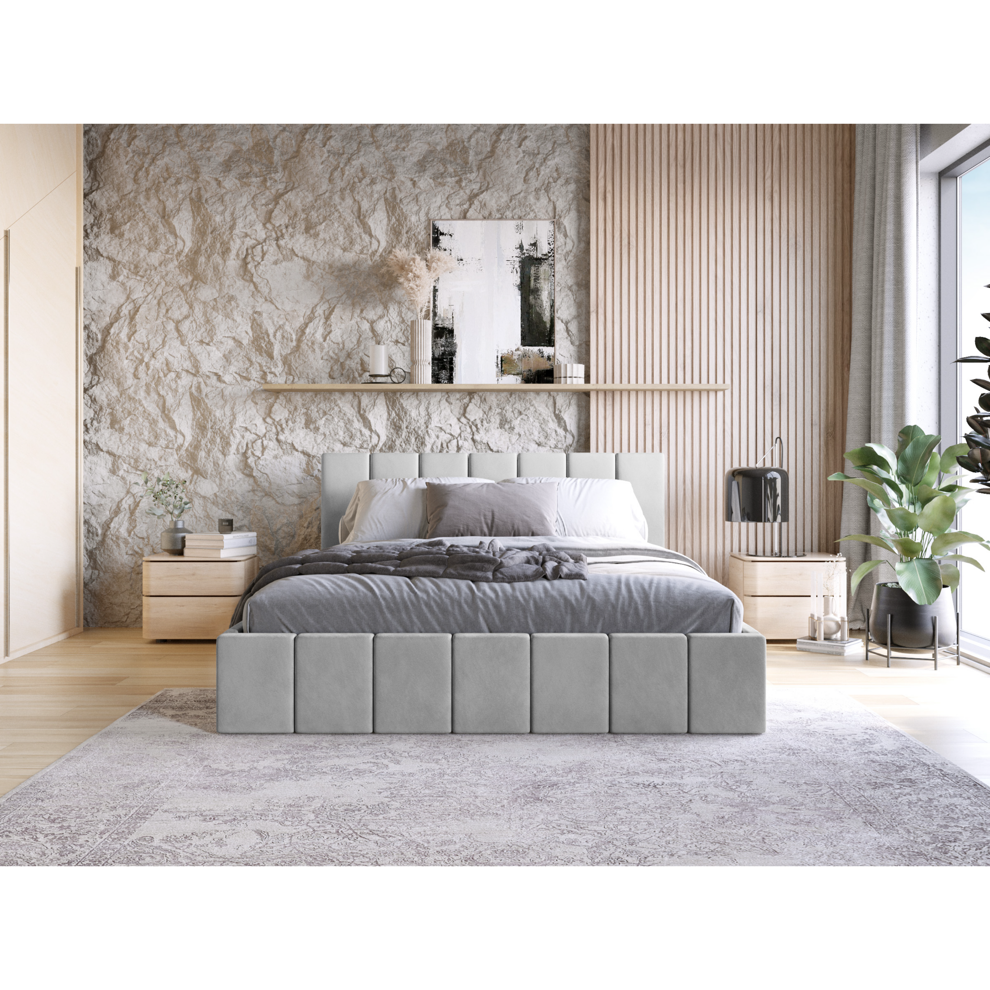 Łóżko tapicerowane LUNARO SOFTLINE