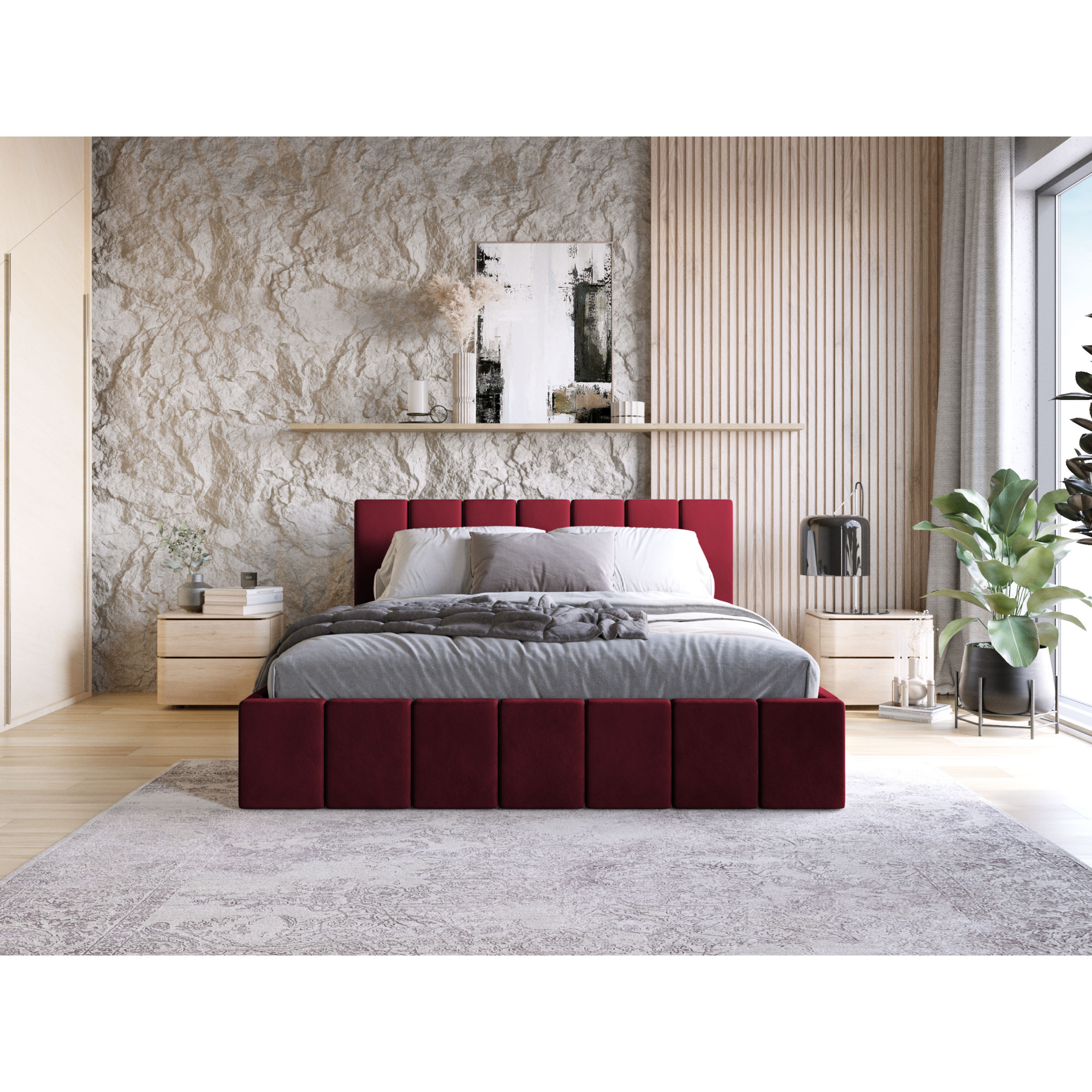 Łóżko tapicerowane LUNARO SOFTLINE