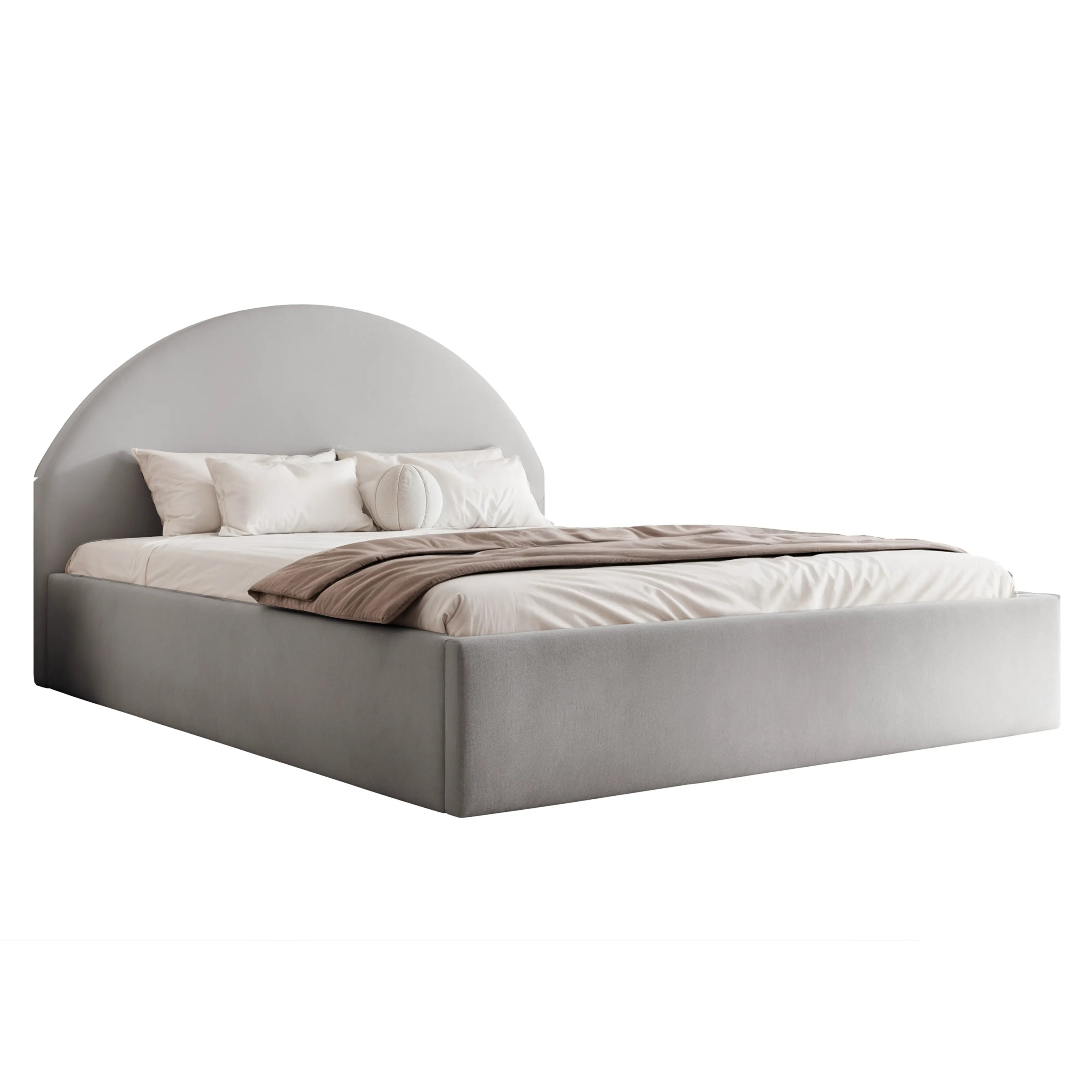 Łóżko tapicerowane Aurea SLIM - Tkanina Dream Velvet