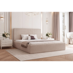 Łóżko tapicerowane VELORA SLIM - Tkanina Poso
