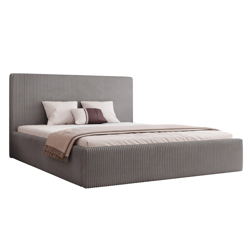 Łóżko tapicerowane VELORA SLIM - Tkanina Poso