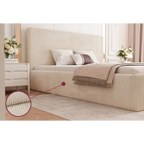 Łóżko tapicerowane VELORA SLIM - Tkanina Poso