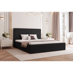Łóżko tapicerowane VELORA SLIM - Tkanina Tilia