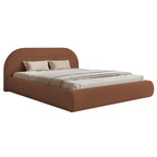 Łóżko tapicerowane NOÉVA SLIM - Tkanina Monte