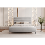 Łóżko tapicerowane VELARO SOFT ROLL AIR na nóżkach 120–200x200