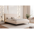 Łóżko tapicerowane VELARO SOFT ROLL AIR na nóżkach 120–200x200