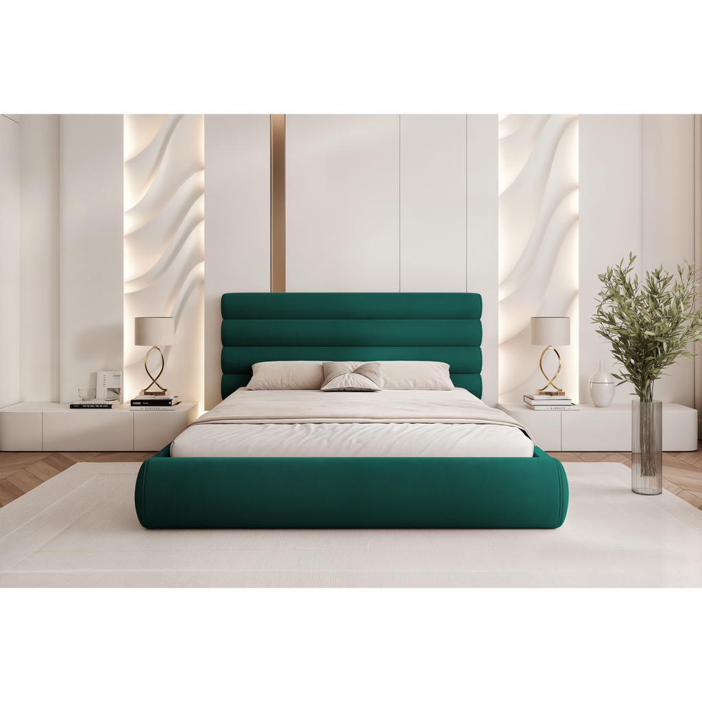 Łóżko tapicerowane VELARO SOFT ROLL 120–200x200