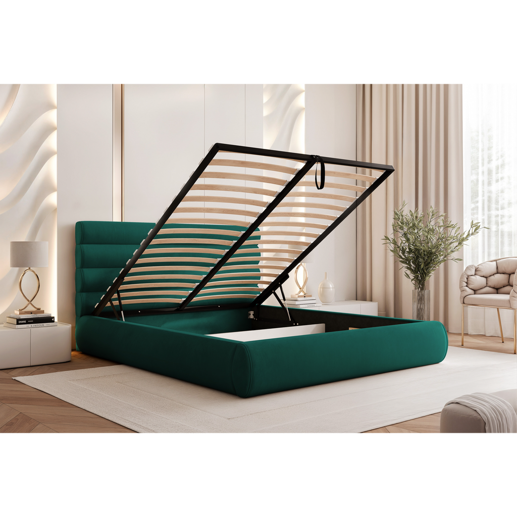 Łóżko tapicerowane VELARO SOFT ROLL 120–200x200