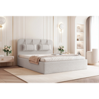 Łóżko tapicerowane AURELIA SLIM - Tkanina Anthology