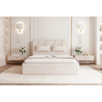 Łóżko tapicerowane AURELIA SLIM - Tkanina Dream Velvet