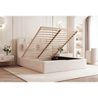 Łóżko tapicerowane AURELIA SLIM - Tkanina Dream Velvet