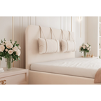 Łóżko tapicerowane AURELIA SLIM - Tkanina Dream Velvet