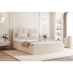 Łóżko tapicerowane AURELIA SLIM - Tkanina Quelle