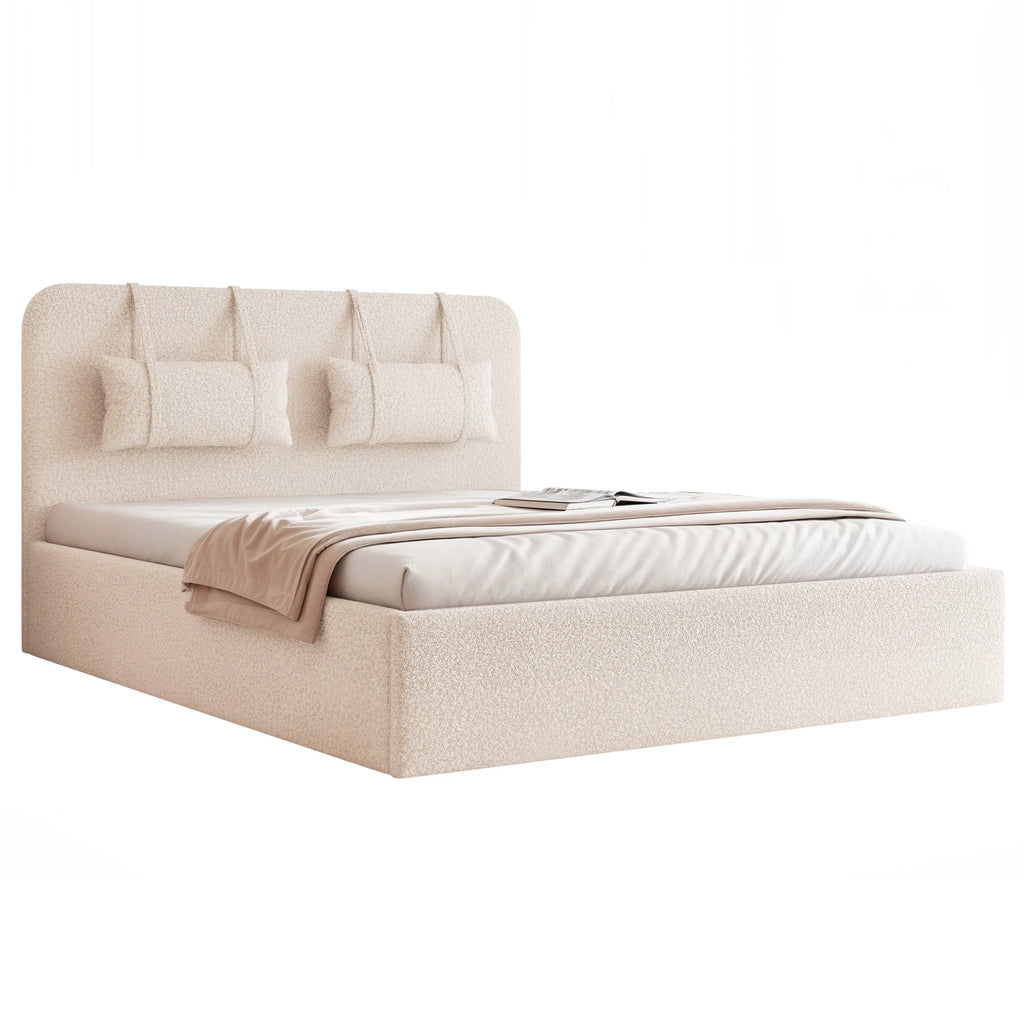 Łóżko tapicerowane AURELIA SLIM - Tkanina Quelle