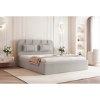 Łóżko tapicerowane AURELIA SLIM - Tkanina Quelle