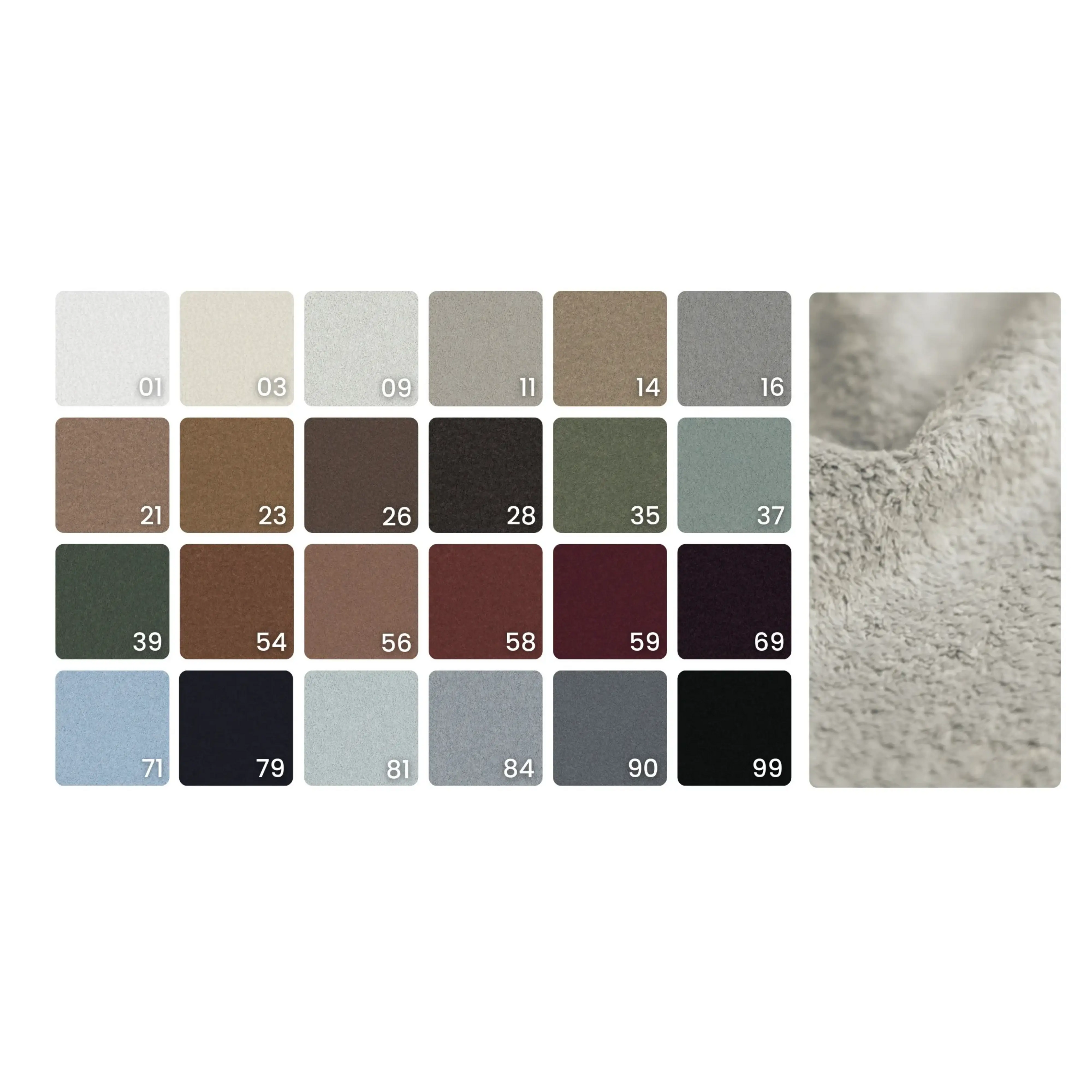 Łóżko tapicerowane NOÉVA SLIM - Tkanina Monte