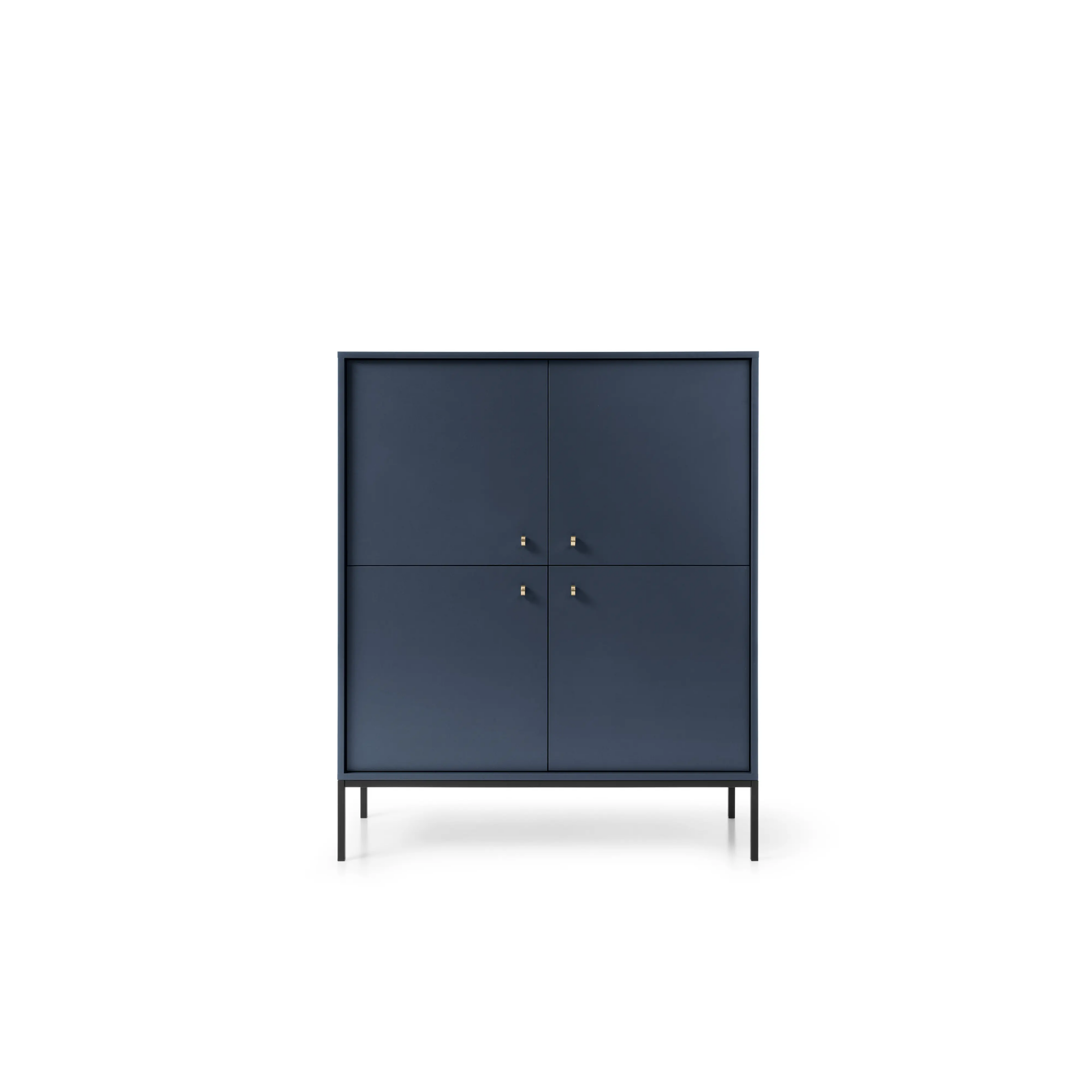 Komoda Czterodrzwiowa Granat MK104 MONO