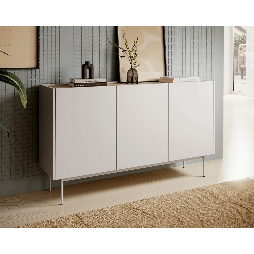 Komoda Trzydrzwiowa 144cm Kaszmir COLOR