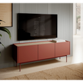 Szafka RTV-144 Trzydrzwiowa Ceramic Red COLOR