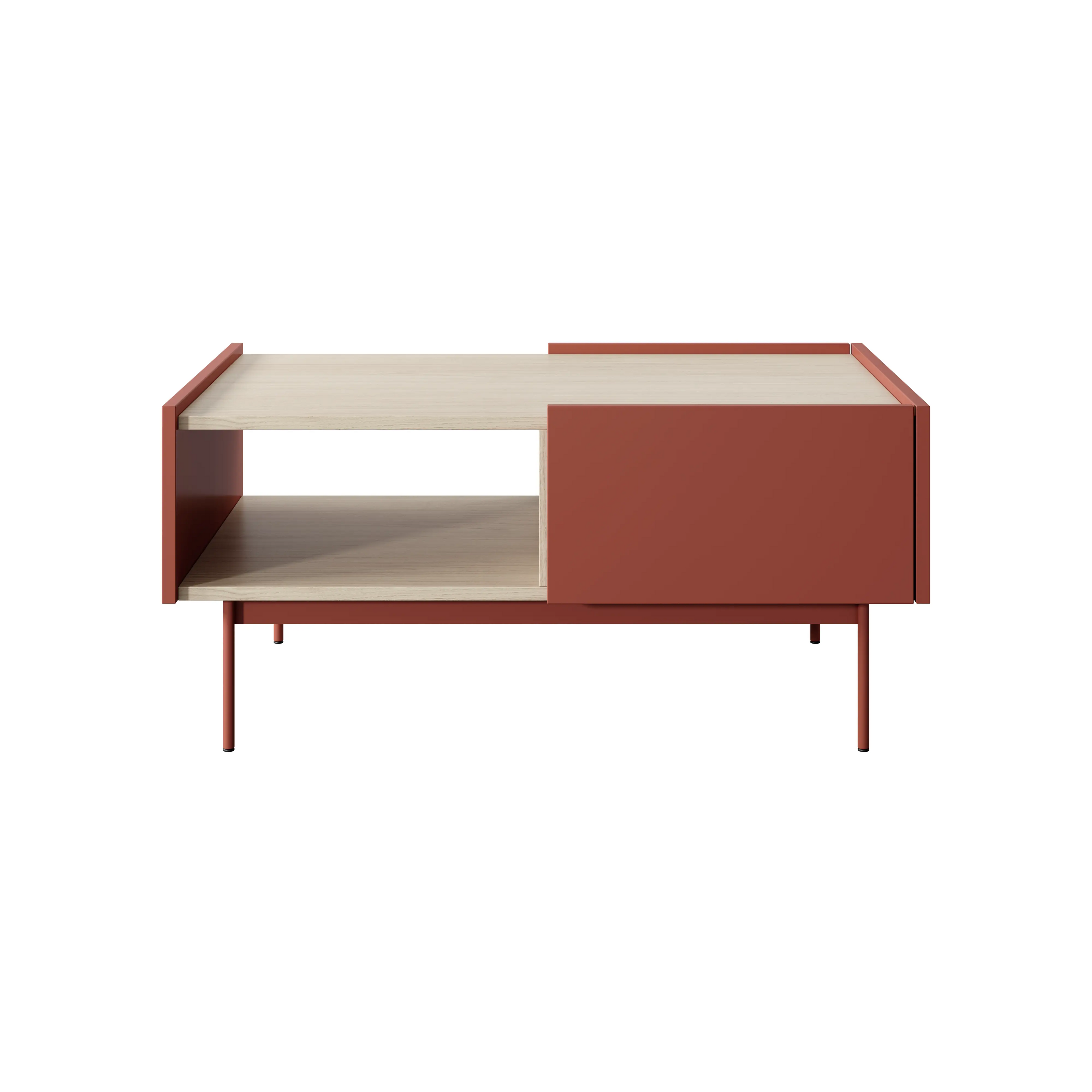 Stolik Kawowy Ceramic Red COLOR