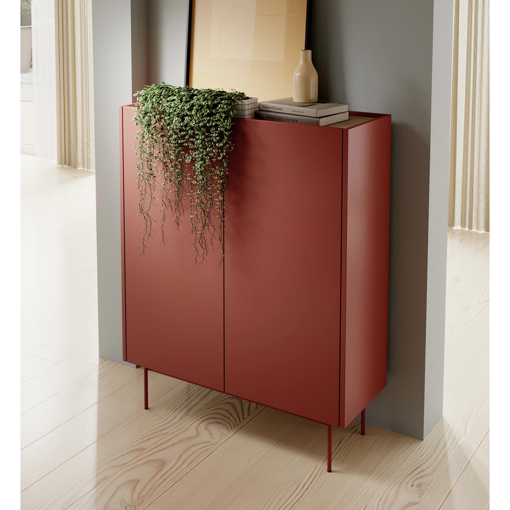 Komoda Dwudrzwiowa KD97 Ceramic Red COLOR