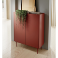 Komoda Dwudrzwiowa KD97 Ceramic Red COLOR
