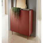 Komoda Dwudrzwiowa KD97 Ceramic Red COLOR