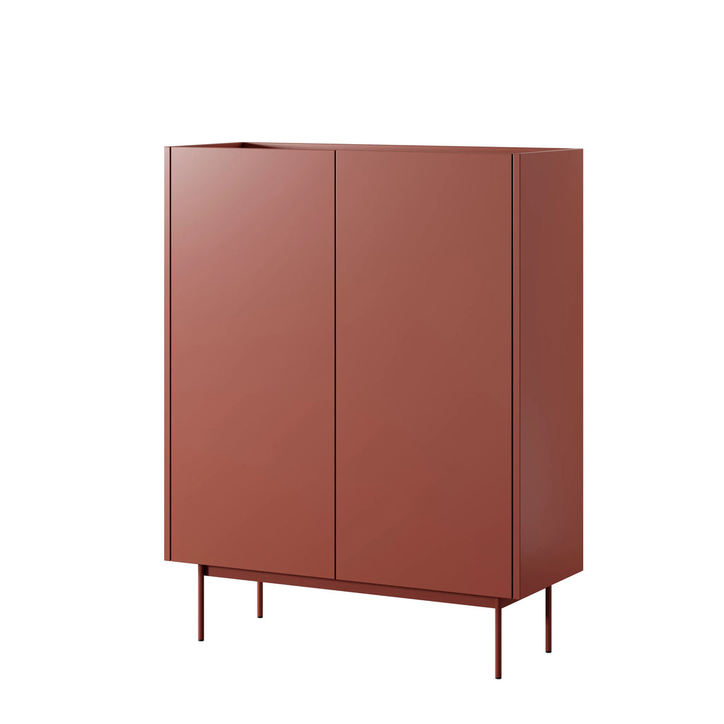 Komoda Dwudrzwiowa KD97 Ceramic Red COLOR