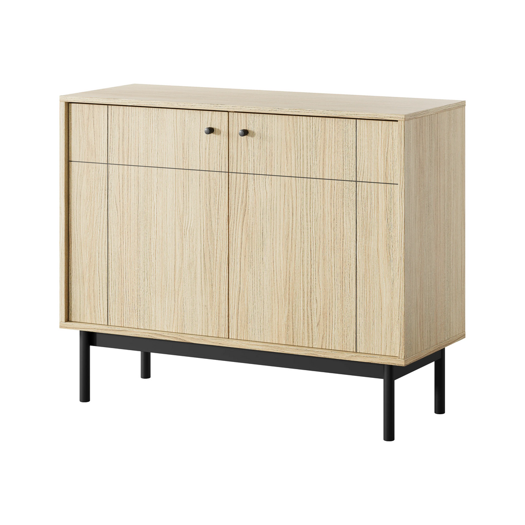 Komoda Dwudrzwiowa Dąb Linea K104 Japandi