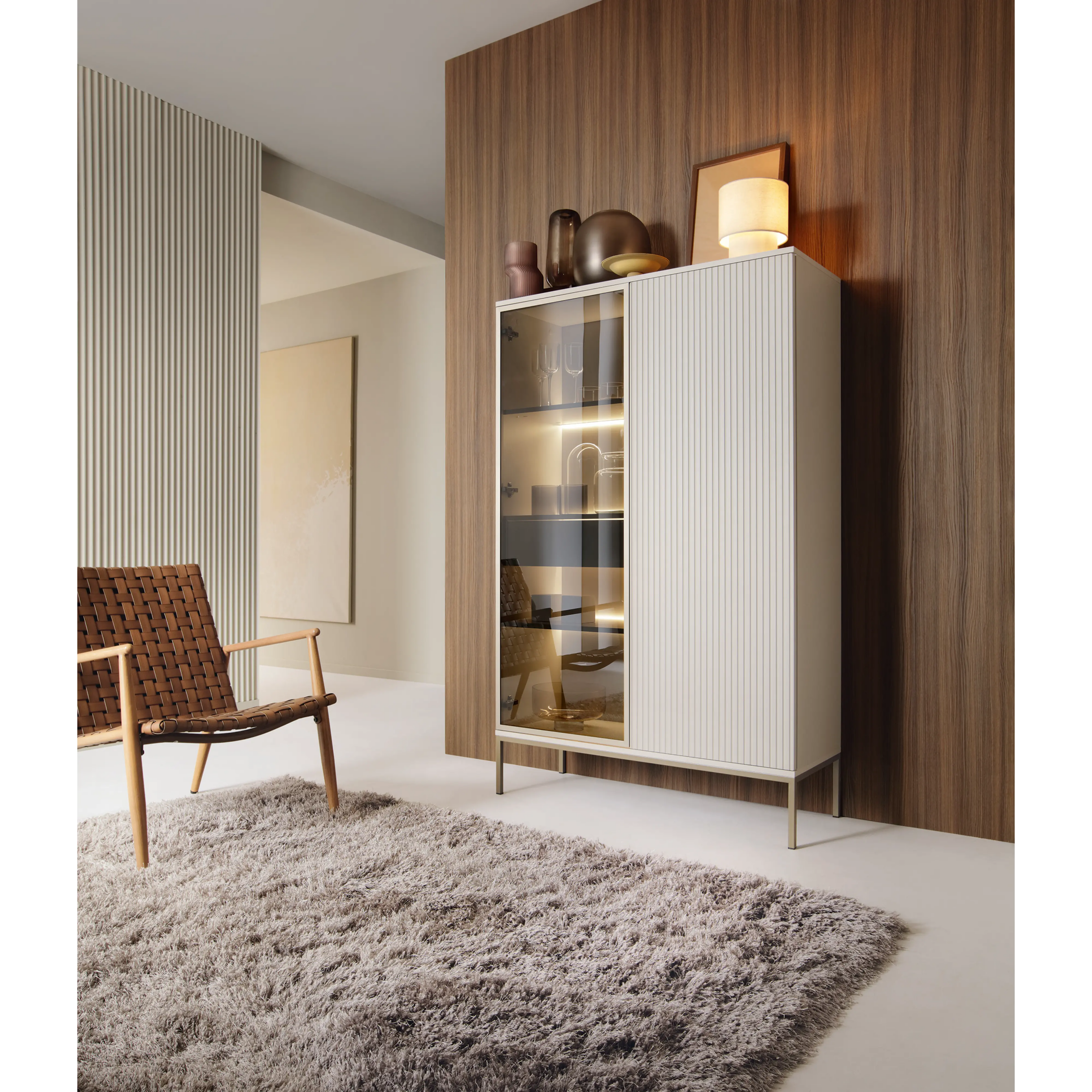 Witryna Dwudrzwiowa Kaszmir WTSZ-104 Sento