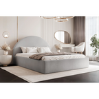 Łóżko tapicerowane Aurea SLIM - Tkanina Dream Velvet