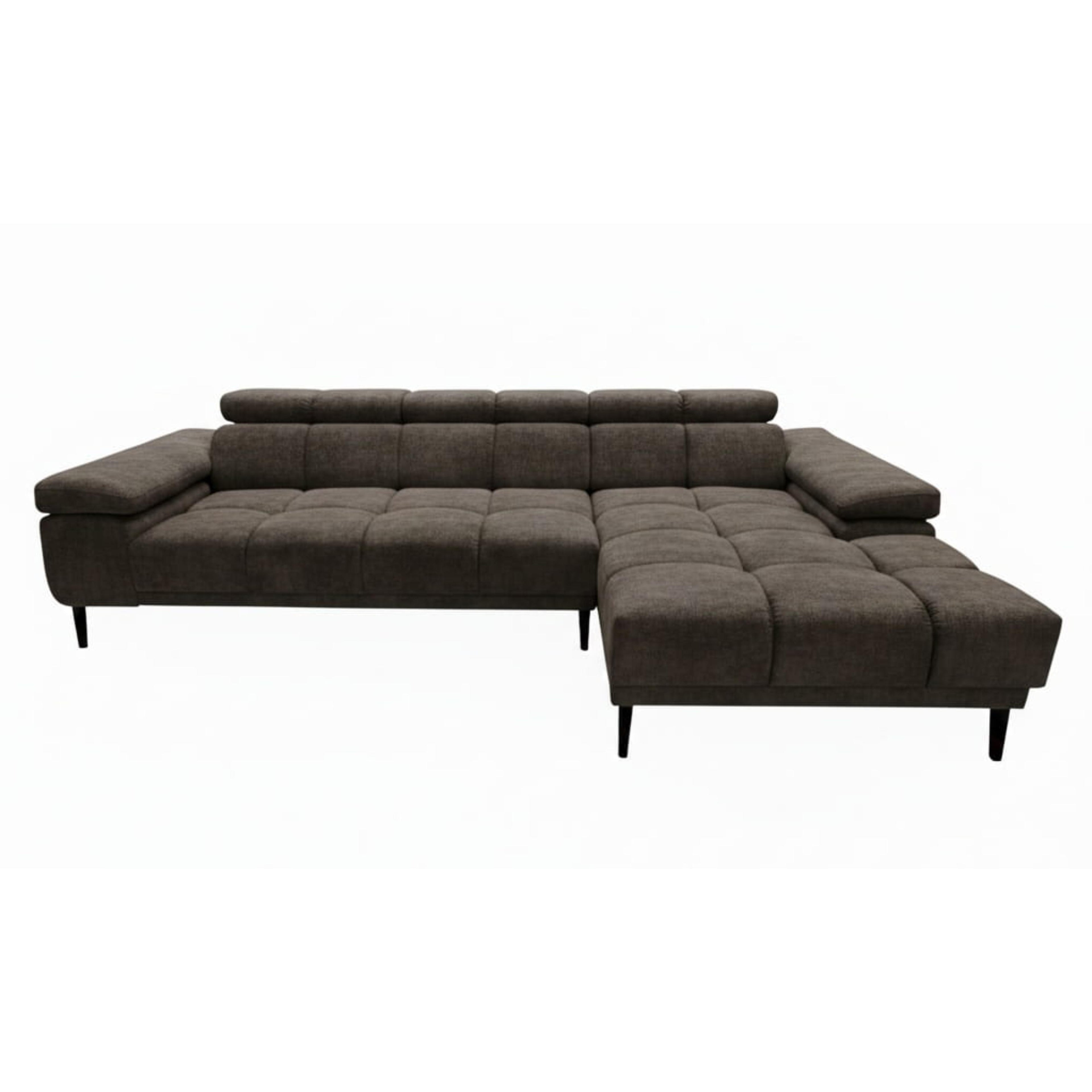 Narożnik 300 cm Brązowy nowoczesny Relaxio Motion Corner z el.funkcją wysuwu siedziska