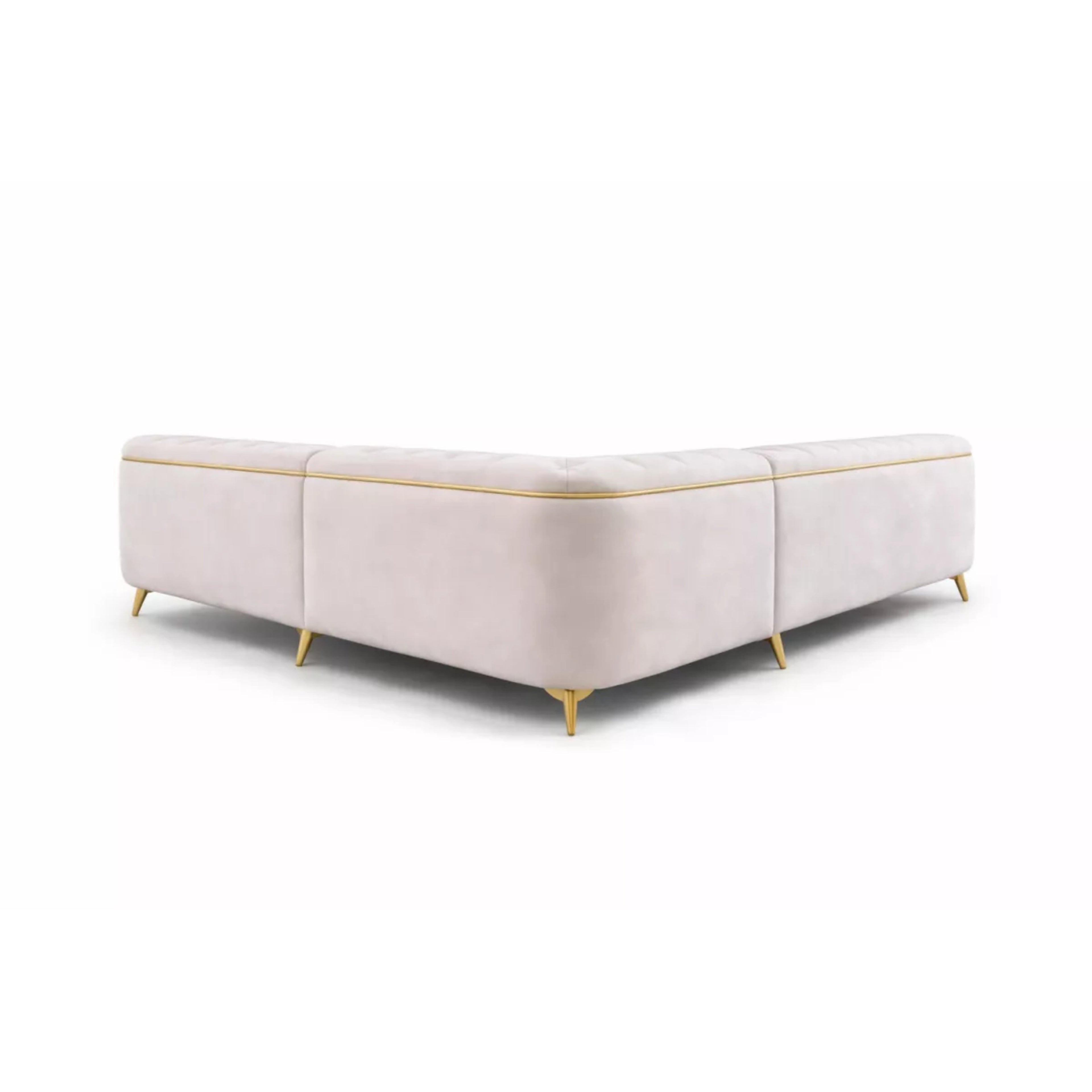 Narożnik Chesterfield Roselle Glam Corner